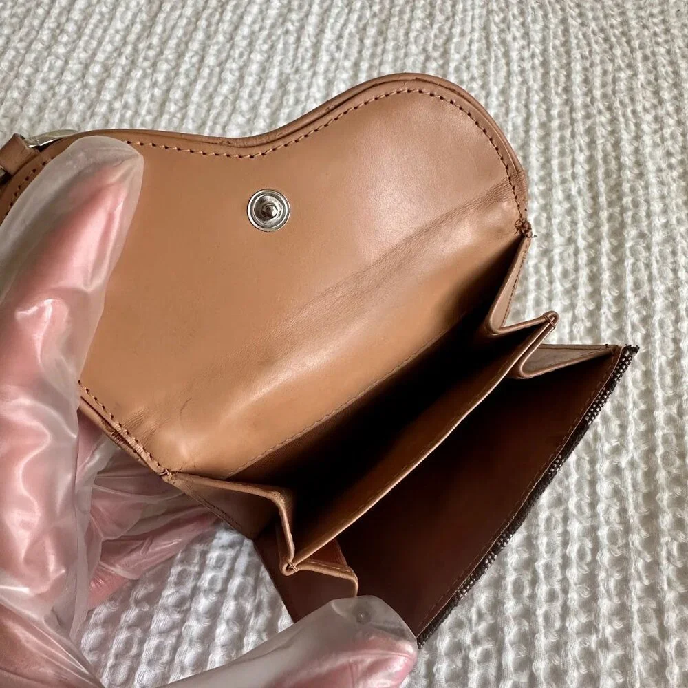 CHRISTIAN DIOR Trotter Saddle BiFold Wallet